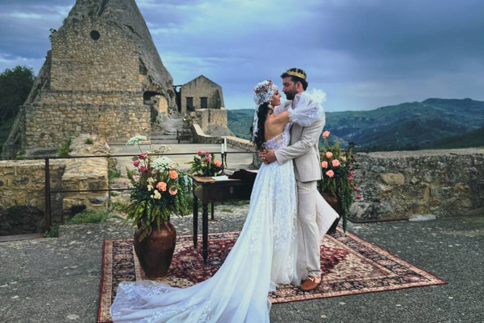 Wedding al tramonto