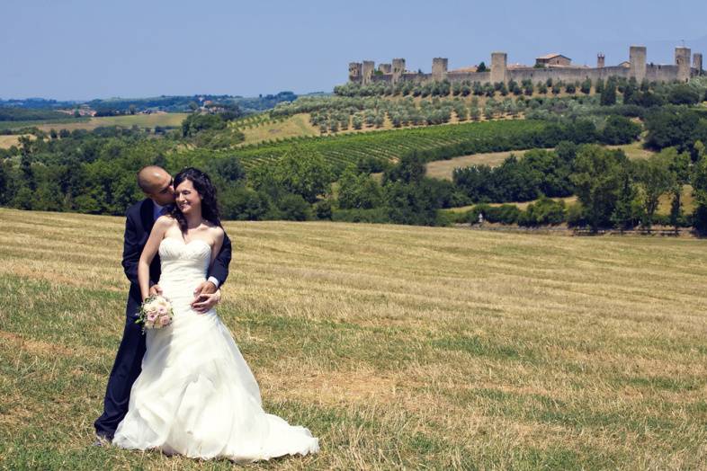 Wedding in Monteriggioni