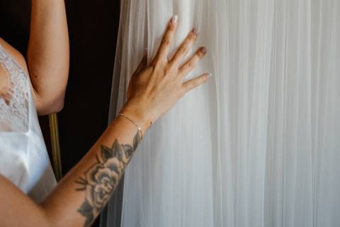 Wedding bride dress