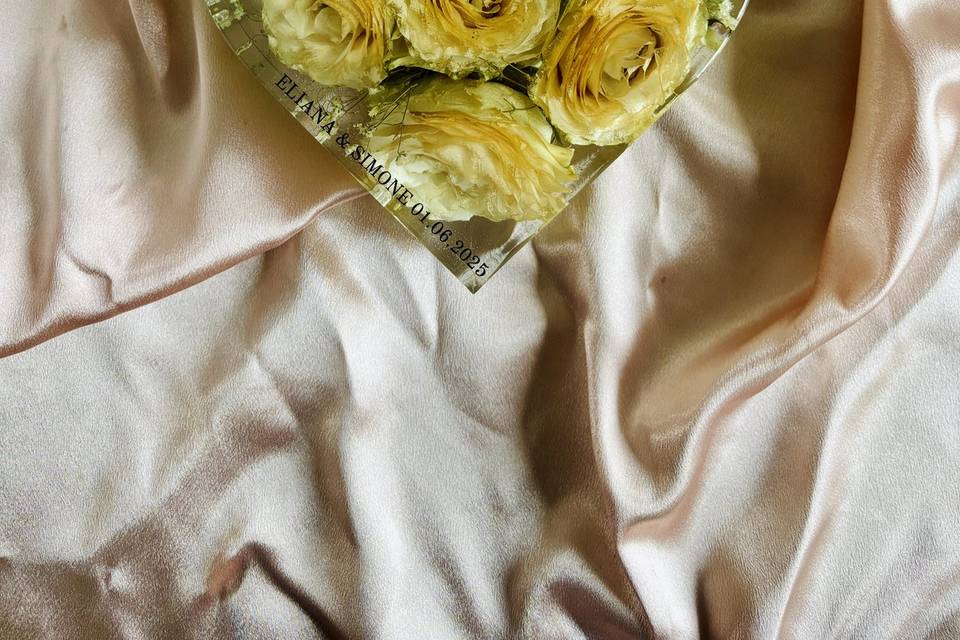 Cuore lato piatto