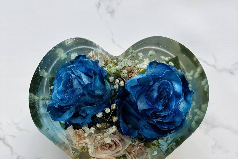 Cuore lato piatto S