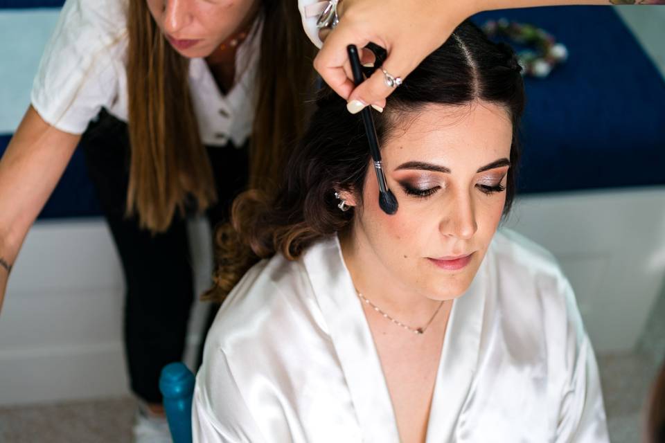 Preparazione della sposa