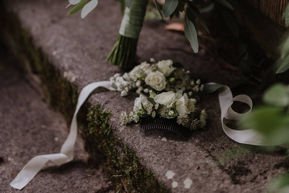 Bouquet sposa e corsage