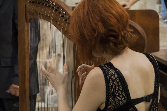 Music Harp Wedding