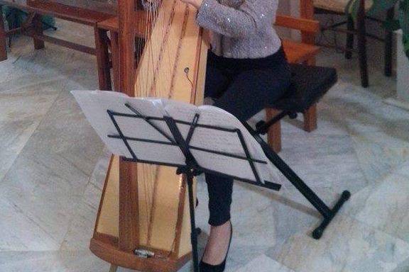 Music Harp Wedding