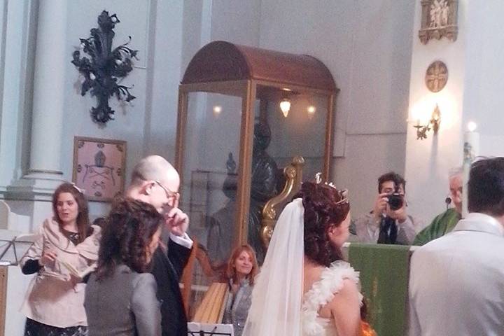 Music Harp Wedding