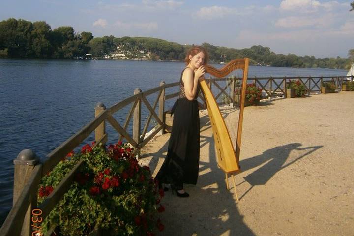 Music Harp Wedding