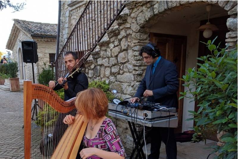 Music Harp Wedding