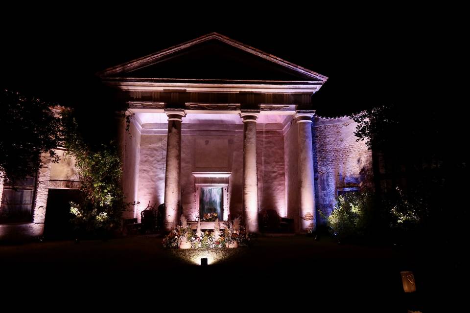 Light design tempio