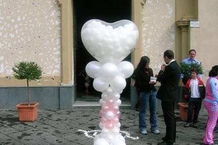 Scultura con palloncini