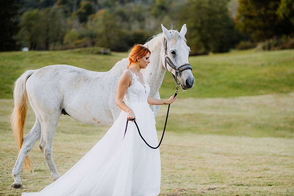 Sposa a cavallo