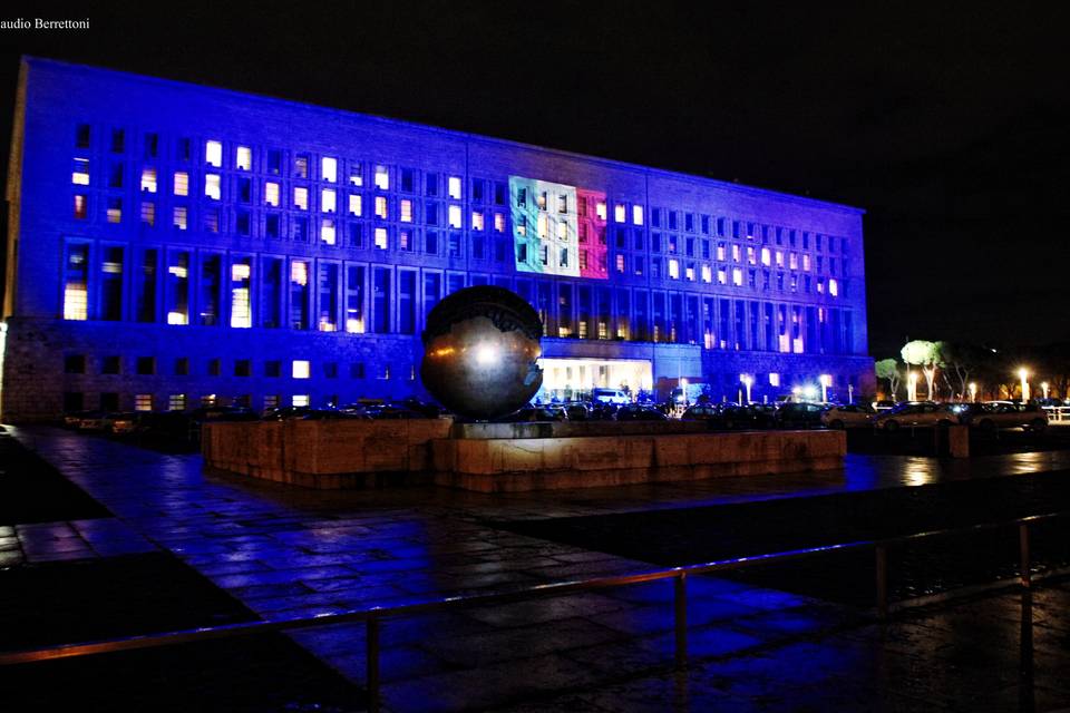 Illuminazione del Colosseo
