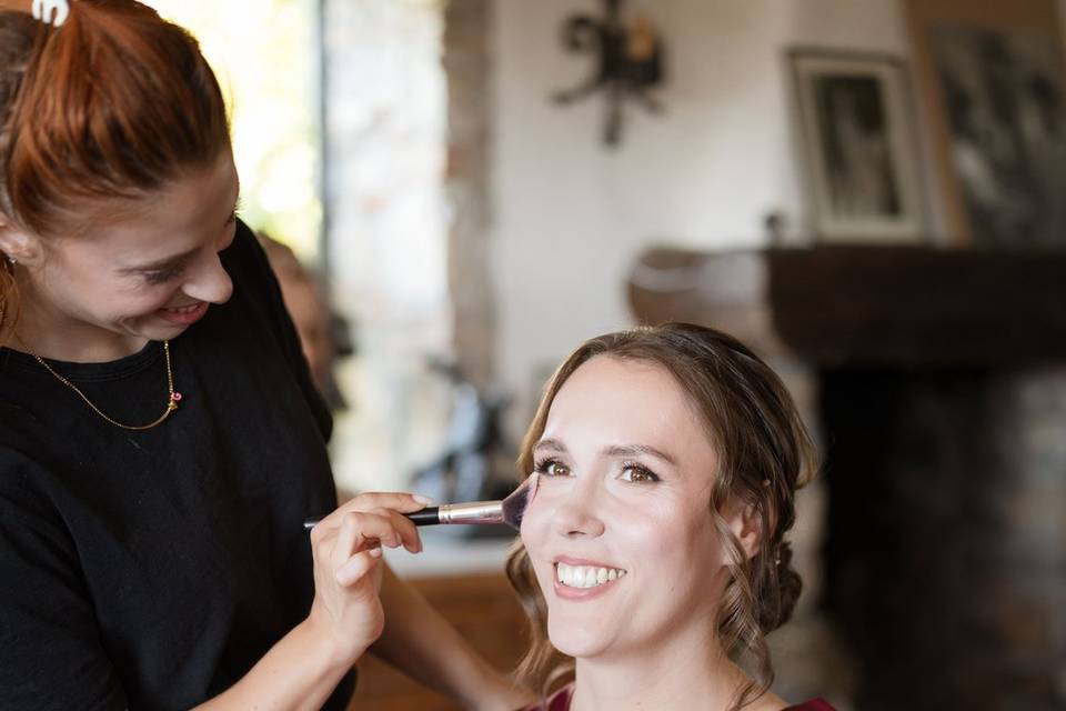 Preparazione sposa