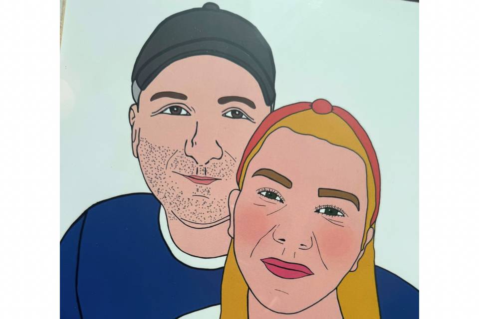 Caricatura sposi