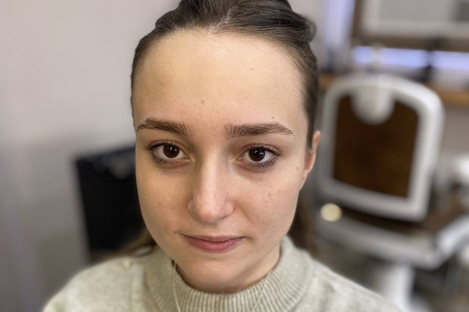 Prima del trucco Sposa