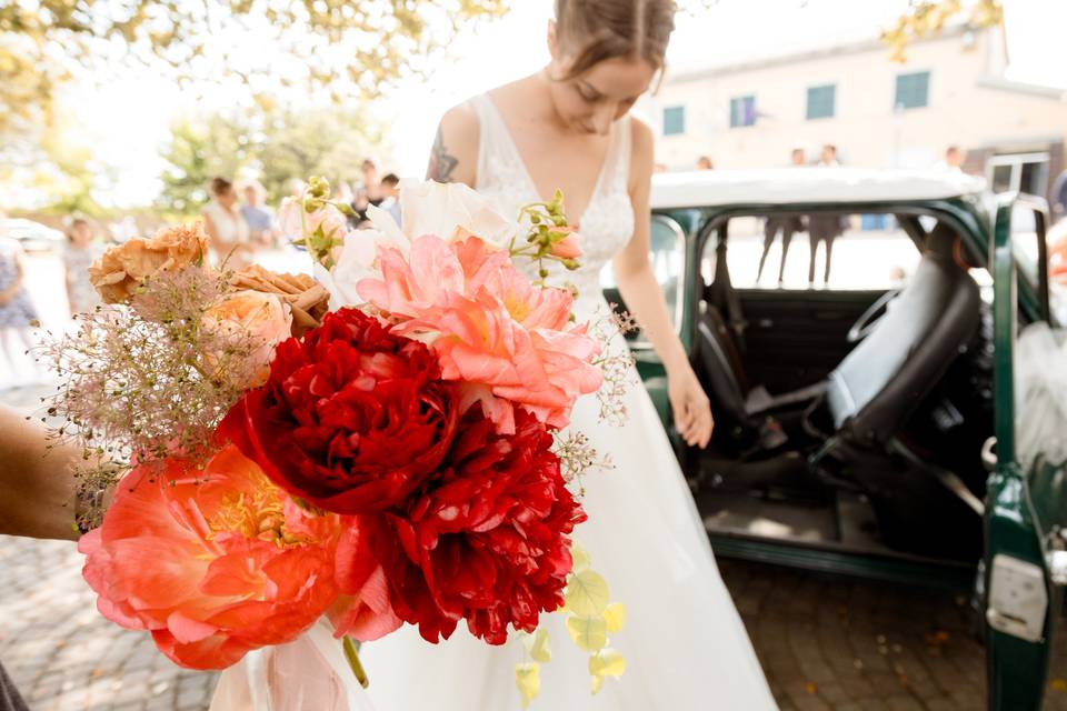 Bouquet Peonie