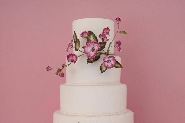 Tutorial - Torta fiori e ovette - Cake Design Italia