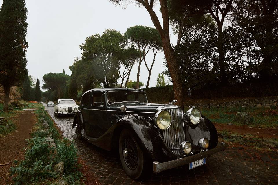 Jaguar and Mercedes-Benz