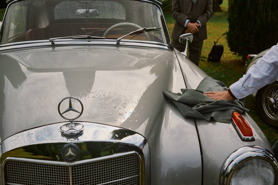 Mercedes-Benz 220 SE detailing