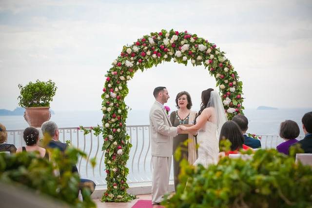 Chiara D'amico Wedding in Positano