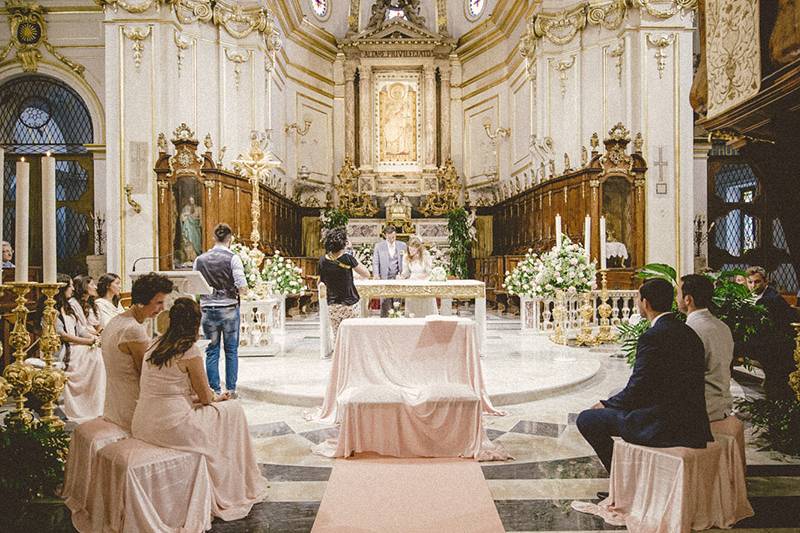 Wedding in church