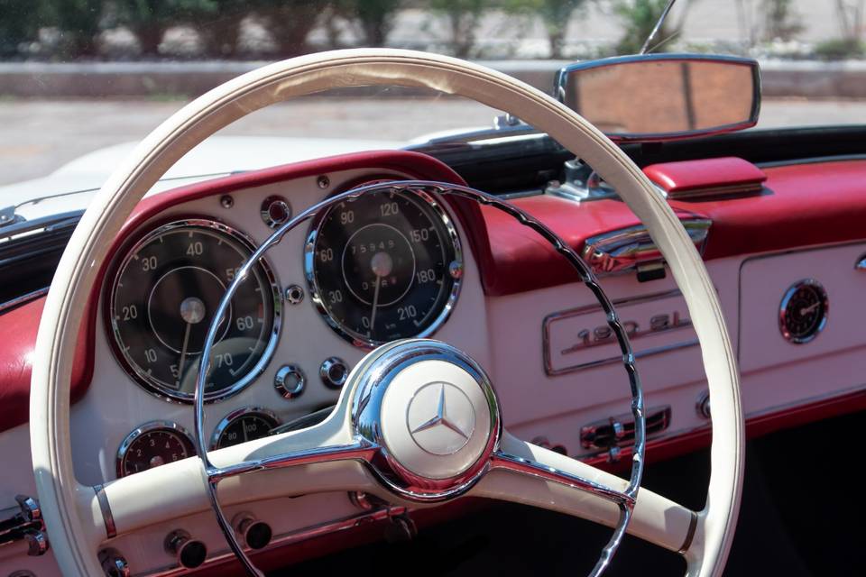 Mercedes-Benz 190 SL lightblue