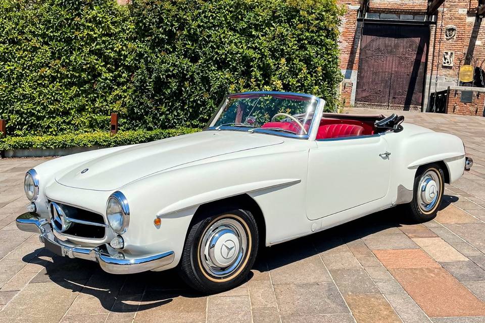 Mercedes-Benz 190 SL white