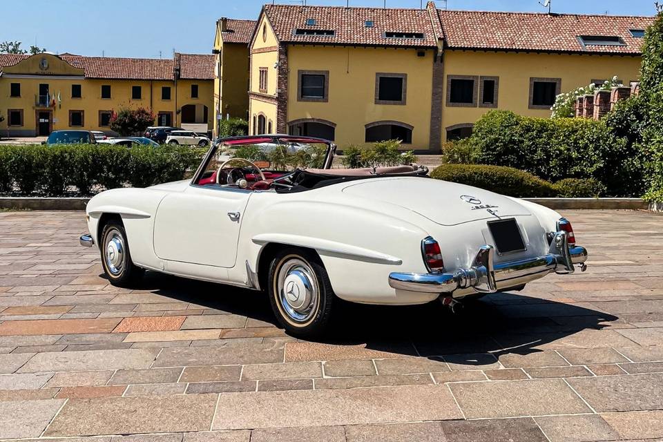 Mercedes-Benz 190 SL white