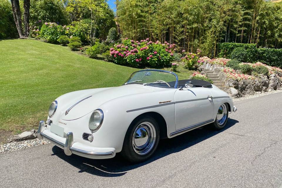 Porsche 356 A Speedster white