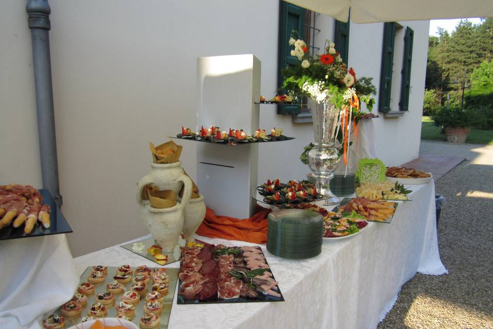 Buffet di ben venuto