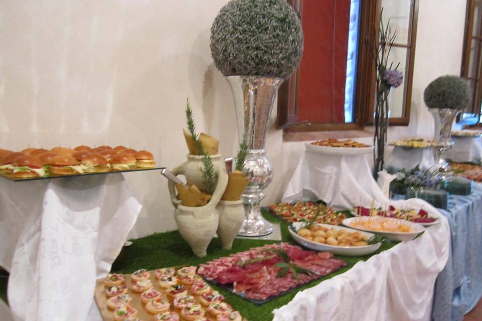 Buffet di benvenuto