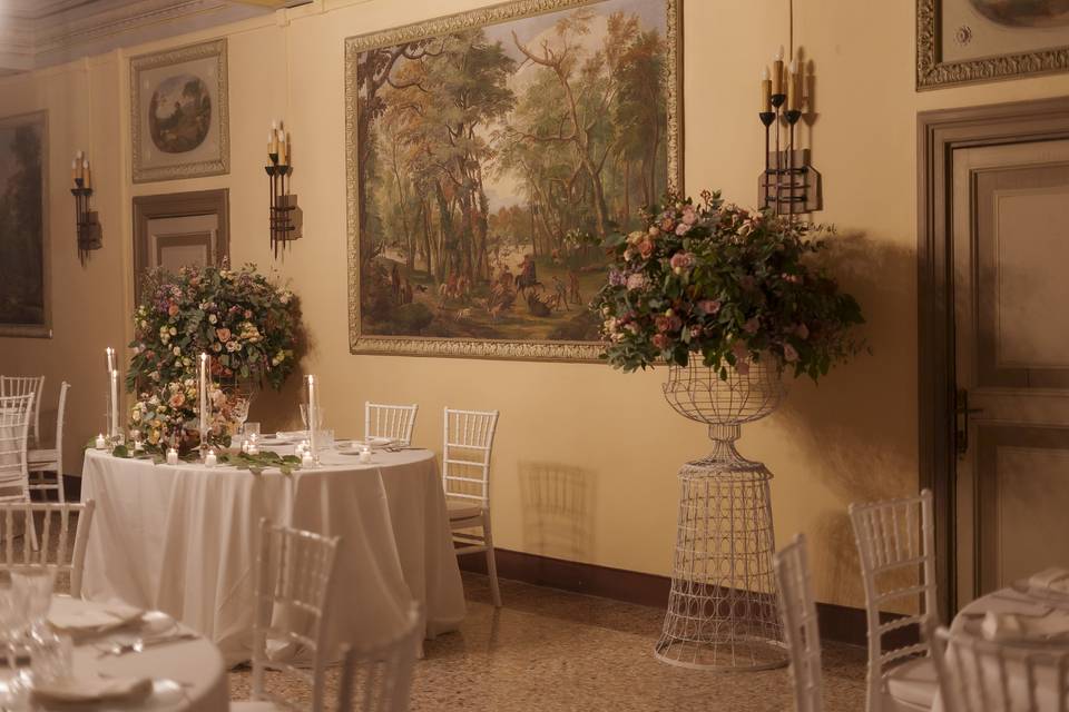 Tavolo sposi interno