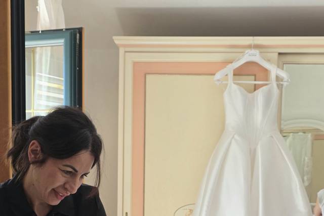 Preparazione sposa