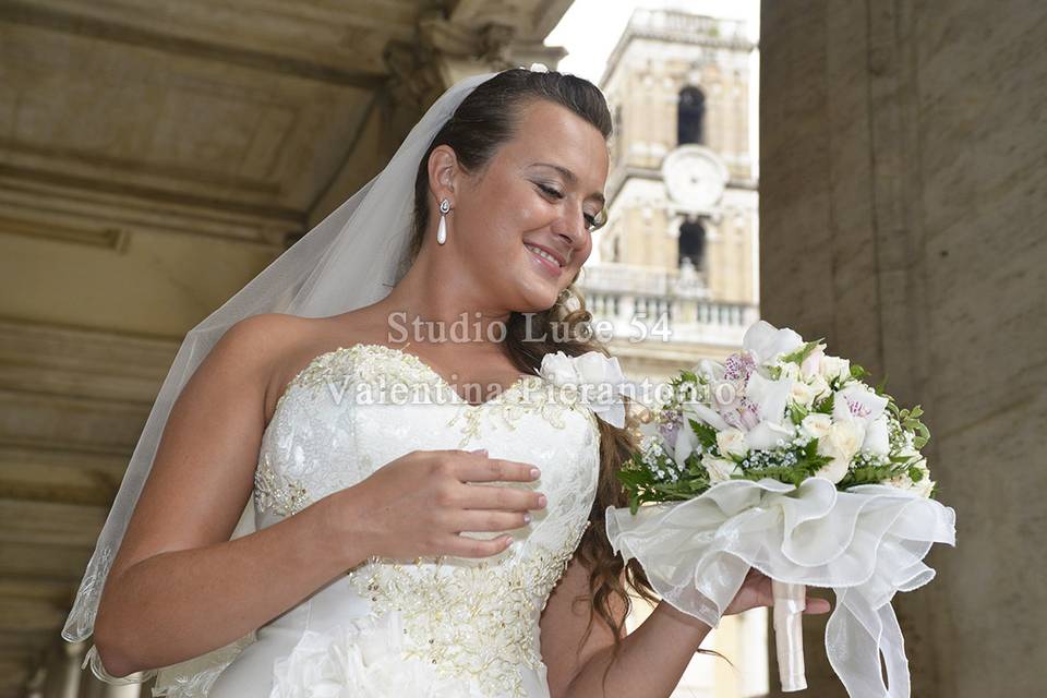 Ritratto sposa - Campidoglio