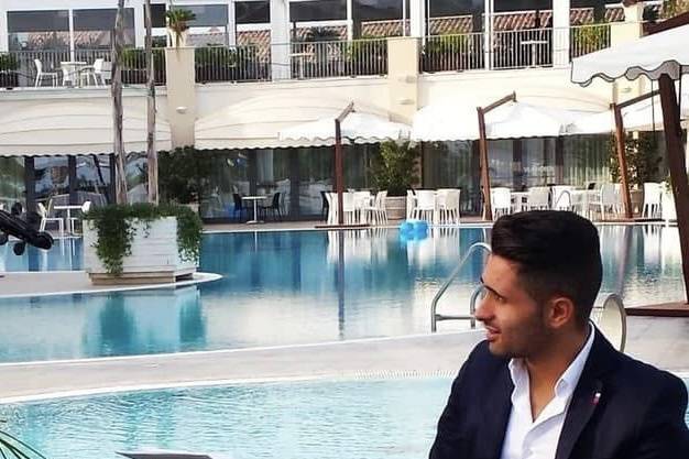 Matrimonio in piscina
