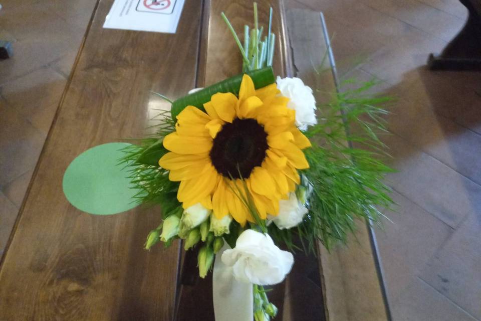 Bouquet panche
