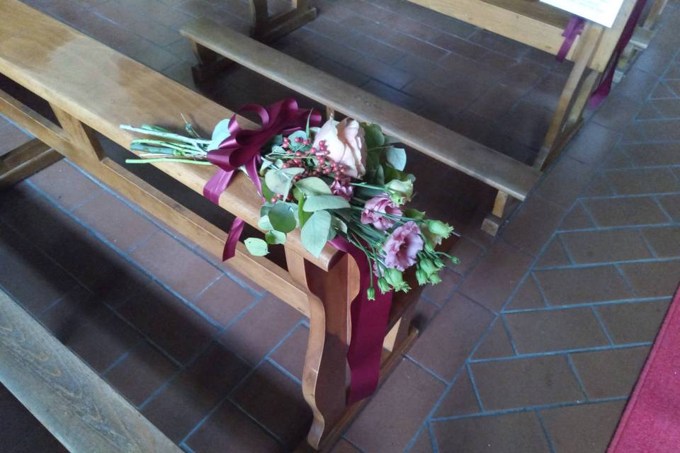 Bouquet panche