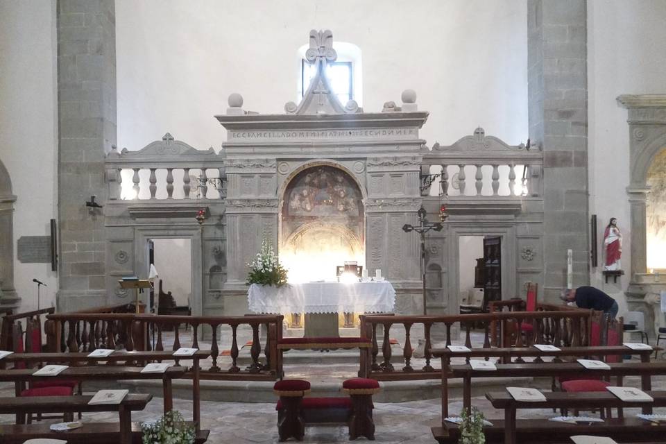 Allestimento completo chiesa