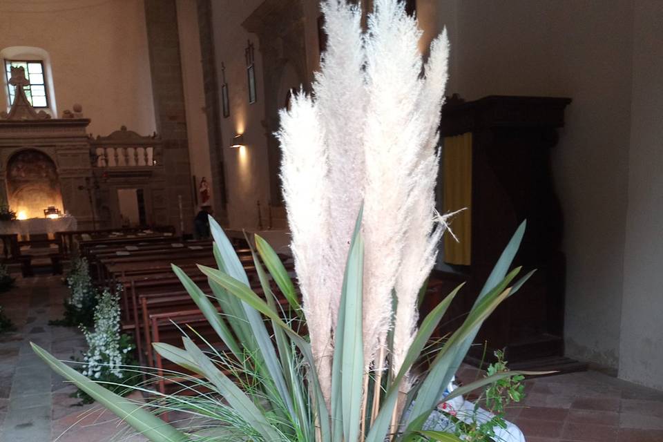 Composizione rustica esterna