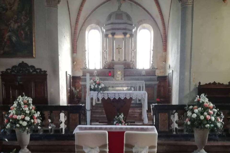Allestimento completo chiesa