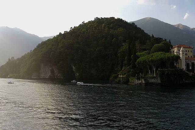 Lenno Drone sul lago