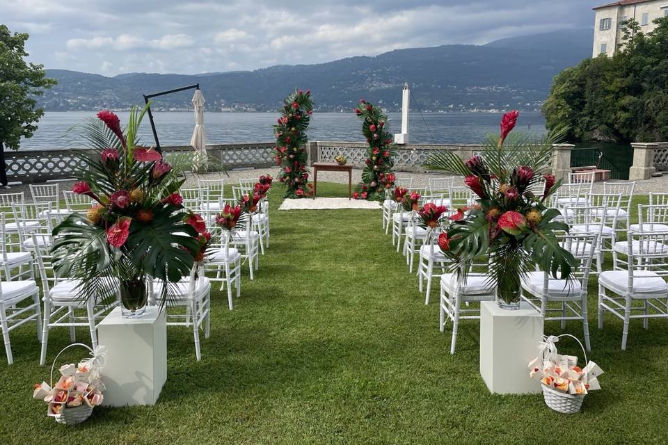 Wedding Tropical Style Baveno