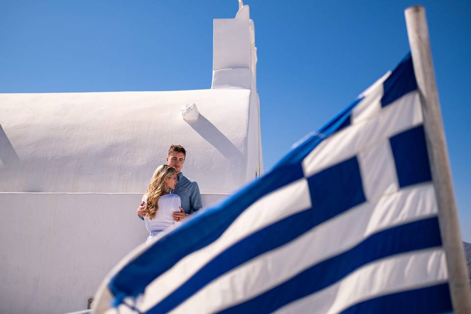 Honeymoon in Santorini