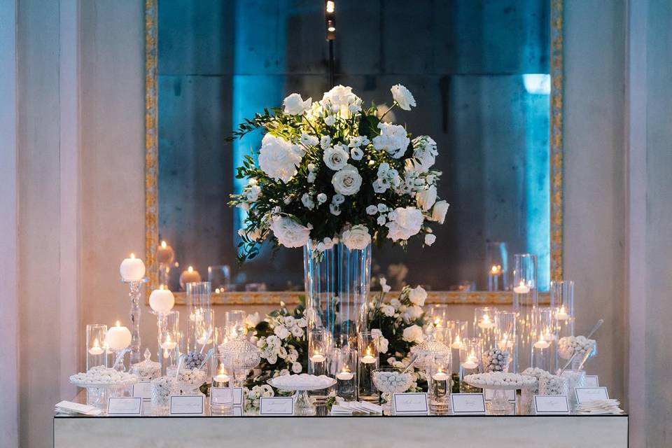Tavolo confettata