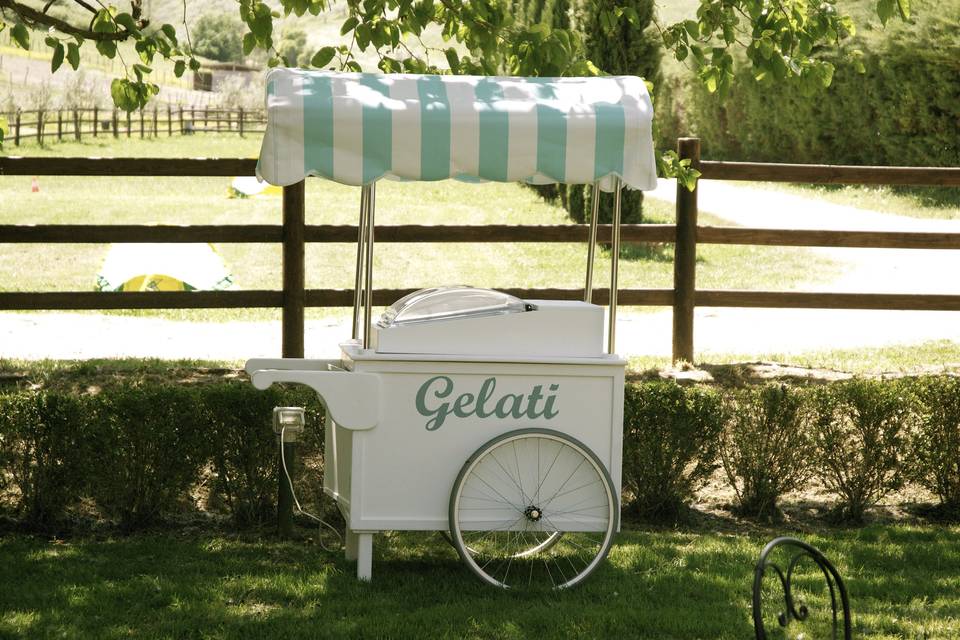 Carretto gelati 4 gusti