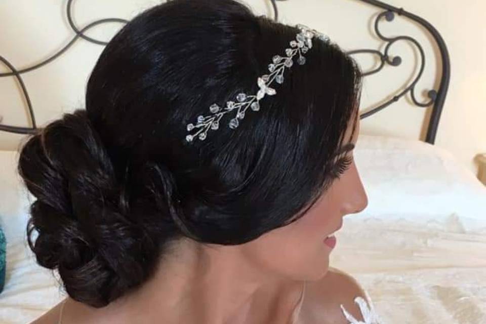 Chignon elegante