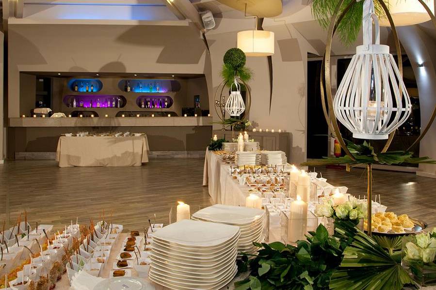 Buffet all'interno