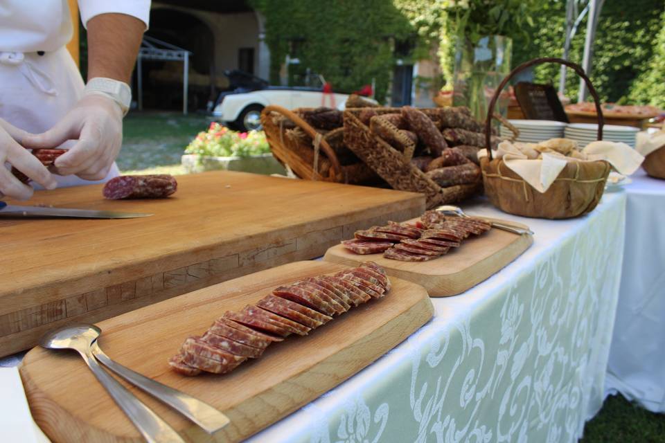 Finger food buffet