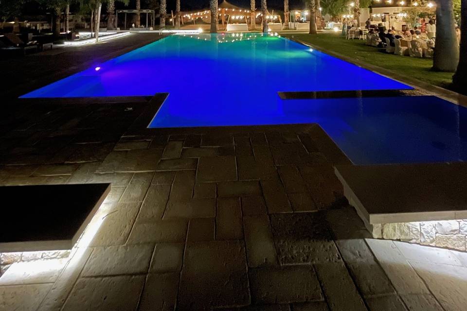 Vista piscina