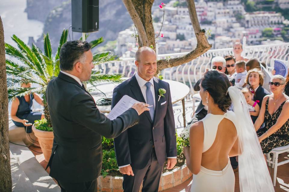 Wedding in Positano